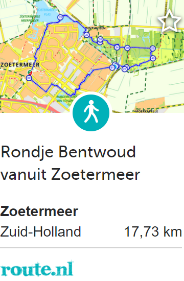 Rondje Bentwoud vanuit Zoetermeer