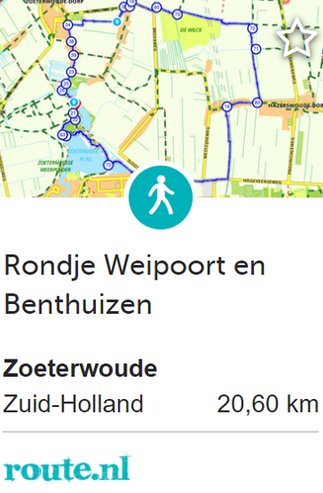 Rondje Weiport en Benthuizen