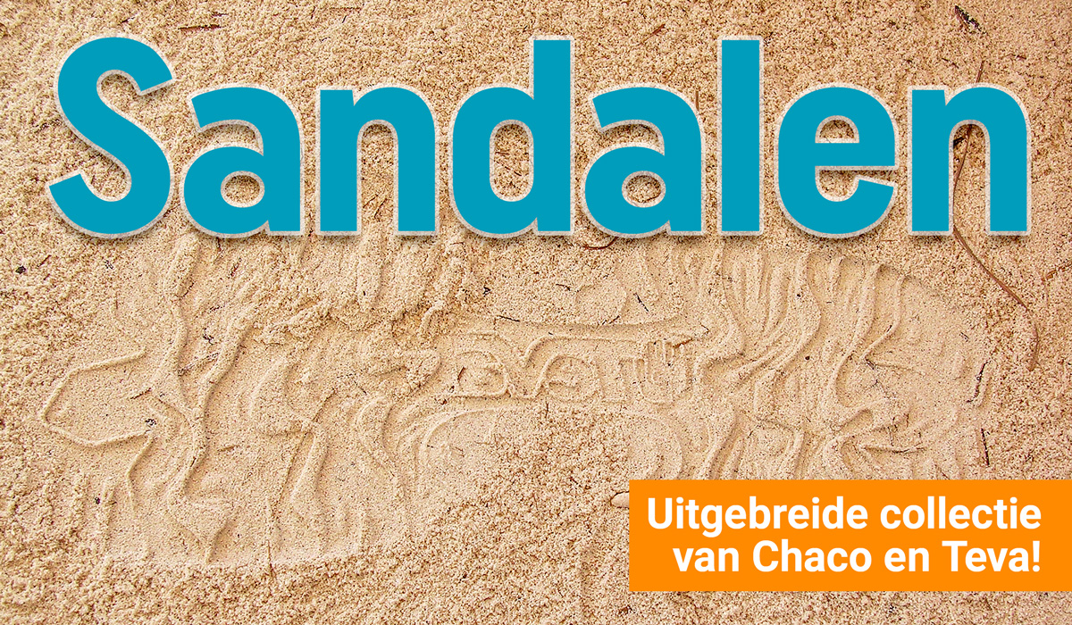 Uitgebreide collectie sandalen van Chaco en Teva