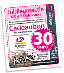 DIO Cadeaubon
30
euro