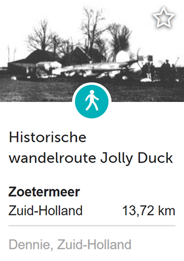 Historische Wandelroute Jolly Duck Zoetermeer