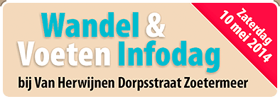 Wandel en voeten infodag zaterdag 10 mei